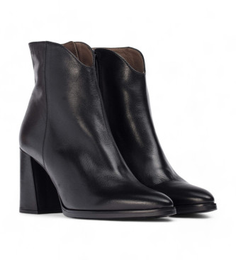 Wonders Nara Leather Ankle Boots svart