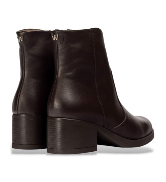 Wonders Stivali in pelle marrone Santaf 53