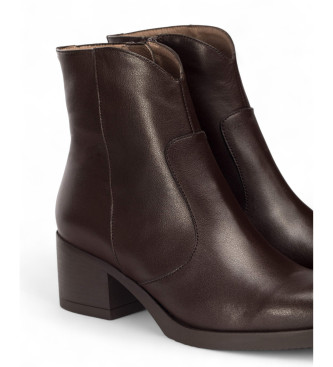 Wonders Stivali in pelle marrone Santaf 53