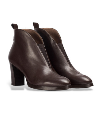 Wonders Bottes en cuir marron VFel 12