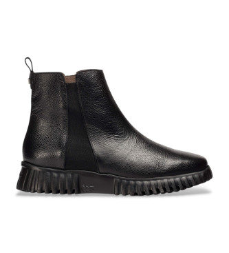 Wonders Enkellaarsjes Flexfly 04 zwart