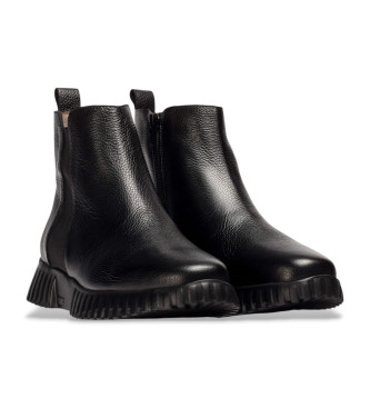 Wonders Enkellaarsjes Flexfly 04 zwart