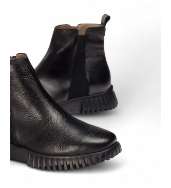 Wonders Enkellaarsjes Flexfly 04 zwart