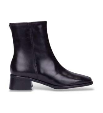 Wonders Bottines en Cuir Ayla 01 Noir