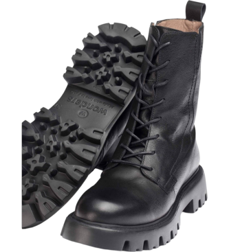 Wonders Leather Ankle Boots Camila black