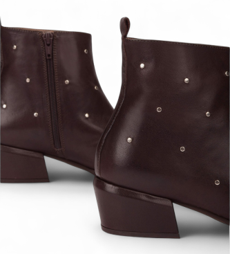 Wonders Botines de Piel Fei 02 marrn