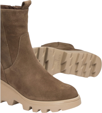 Wonders Bottines en cuir Leeds marron