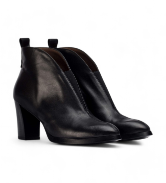 Wonders Sorrento Lederstiefelette schwarz