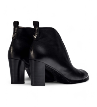 Wonders Botines de Piel Sorrento negro