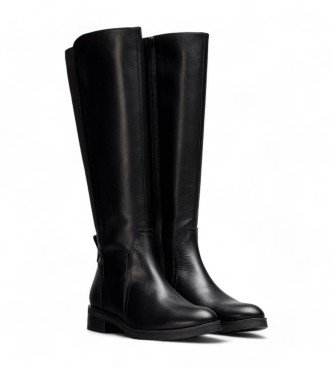 Wonders Botas de Piel Corina negro