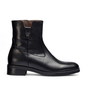 Wonders Bottines en cuir C-5481 noir