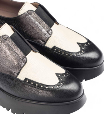 Wonders Mocassins en cuir Salva gris