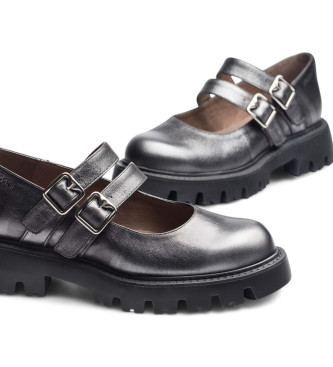 Wonders Chaussures en cuir Leonor gris