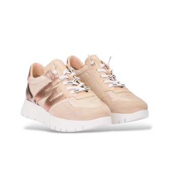 Wonders Zapatillas de Piel Odisei beige