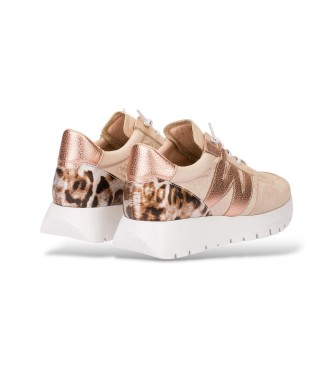 Wonders Zapatillas de Piel Odisei beige