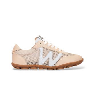 Wonders Leder Turnschuhe Nysa01 beige