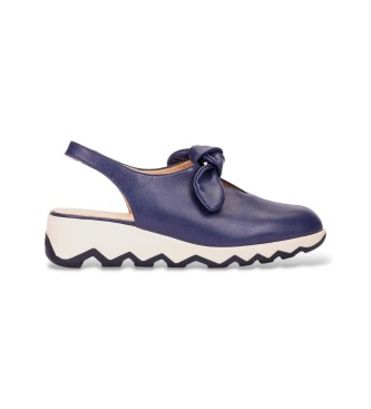 Wonders Lederschuhe Simon02 navy