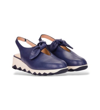 Wonders Lederschuhe Simon02 navy