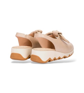 Wonders Sapatos de couro Simon02 bege