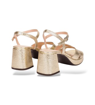 Wonders Sandali in pelle dorata Zaida20