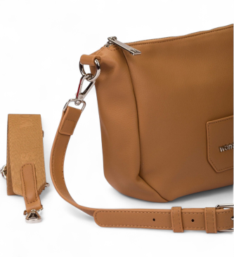 Wonders Bolsa a tiracolo castanha