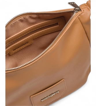 Wonders Bolsa a tiracolo castanha