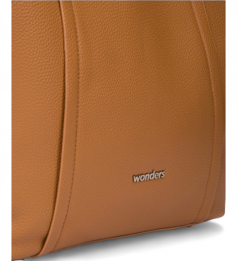Wonders Brun Lune h�ndtaske