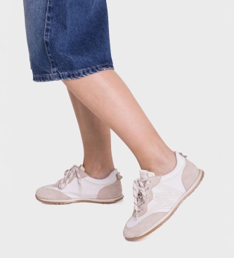 Wonders Sneaker in Pelle BeFoot 01 Beige