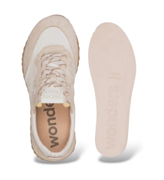 Wonders Sneaker in Pelle BeFoot 01 Beige