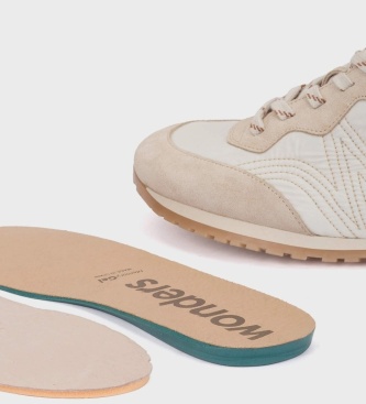 Wonders Sneaker in Pelle BeFoot 01 Beige