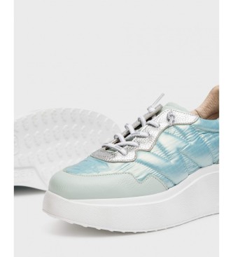 Wonders Sneaker in pelle blu Berlino 