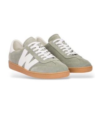 Wonders Sneaker in Pelle Kai 11 Verde
