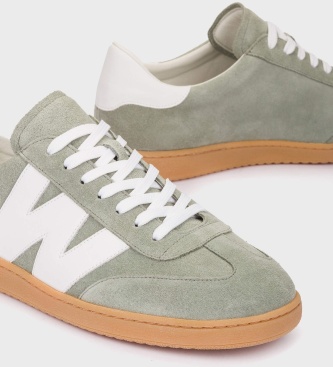 Wonders Sneaker in Pelle Kai 11 Verde