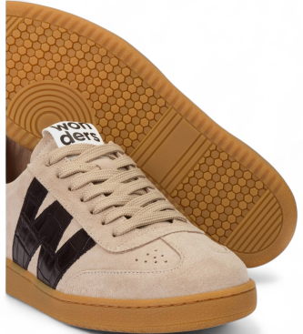 Wonders Baskets en cuir Nubia 01 beige