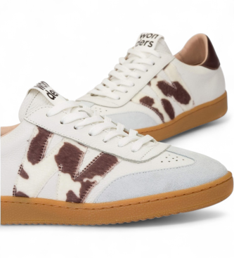 Wonders Leren sneakers Nubia 01 wit
