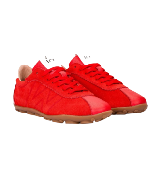 Wonders Leder Turnschuhe Nysa 02 rot