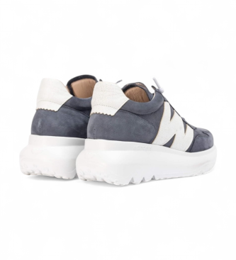 Wonders Leder Sneakers Samira blau