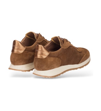 Wonders Sneaker in pelle Towanda 11 Marrone