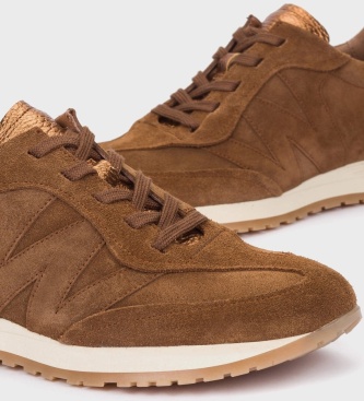 Wonders Sneaker in pelle Towanda 11 Marrone