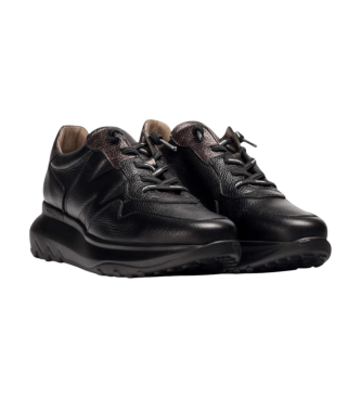 Wonders Ultrafly 10 chaussures en cuir noir
