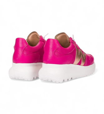 Wonders Ultrafly 21 Leder Turnschuhe rosa