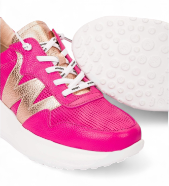 Wonders Ultrafly 21 Leder Turnschuhe rosa