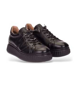 Wonders Sneakers in Pelle Xfly 01 Nero