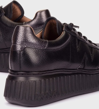 Wonders Sneakers in Pelle Xfly 01 Nero