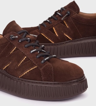 Wonders Scarpe in Pelle Xfly 01 Marrone