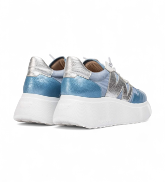 Wonders Sneakers i l�der Zenit bl�