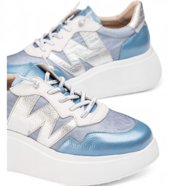 Wonders Sneakers i l�der Zenit bl�