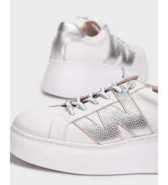 Wonders Zurich Leather Sneakers White 