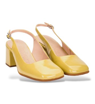 Wonders Leder Schuhe Anila 01 Gelb