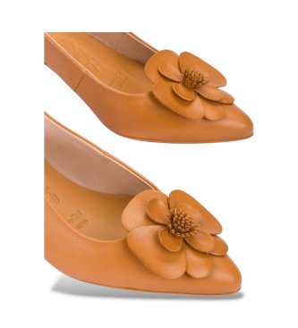 Wonders Sapatos de Couro Flexfit 31 Castanho